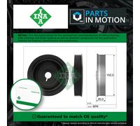 INA 544 0054 10 Crankshaft pulley