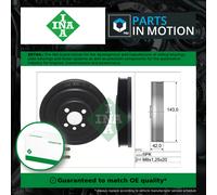 INA 544 0083 20 Belt Pulley Set, crankshaft