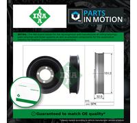 Crankshaft Pulley with vibration damper 544 0123 10 INA for OPEL CHEVROLET