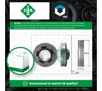 INA 544 0129 10 Crankshaft pulley