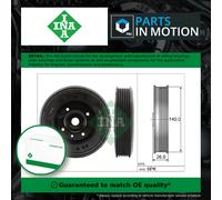 INA 544 0158 10 Crankshaft pulley