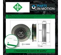 INA 544 0503 20 Belt Pulley Set, crankshaft