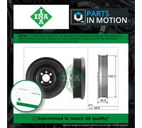 Crankshaft Pulley (TVD) fits AUDI Torsional Vibration Damper INA 038105243L New