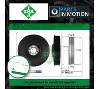 INA 544 0039 20 Belt Pulley Set, crankshaft