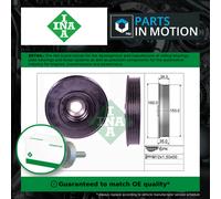 Crankshaft pulley with vibration damper 544 0079 20 INA for FORD PEUGEOT CITROËN