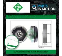 Crankshaft Pulley (TVD) fits MINI COUNTRYMAN COOPER F60 2.0D 2016 on INA Quality
