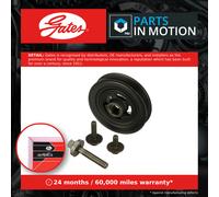 Crankshaft Pulley (TVD) TVD1145A Gates Torsional Vibration Damper 1752282 New