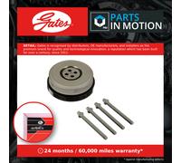Crankshaft Pulley (TVD) TVD1228A Gates Torsional Vibration Damper 6510350012 New