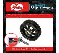 Crankshaft Pulley (TVD) TVD1243A Gates Torsional Vibration Damper 2320824 SET160