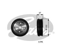 GATES TVD1137 Crankshaft pulley