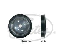 Crankshaft Pulley (TVD) TVD1161A Gates Torsional Vibration Damper 30677464 New