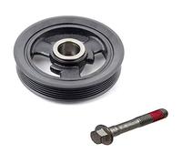 Crankshaft Pulley Vibration Damper Harmonic Balancer + Bolt for Mini Cooper R50