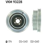 Crankshaft Pulley VKM 93228 SKF for FIAT IVECO