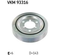SKF VKM 93316 Crankshaft pulley