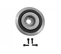 Crankshaft pulley with vibration absorber 05689 Metalcaucho for FIAT ALFA ROMEO