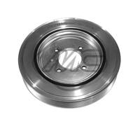 Crankshaft Pulley with vibration damper 02927 Metalcaucho for PEUGEOT CITROËN