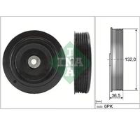 INA 544 0007 10 Crankshaft pulley