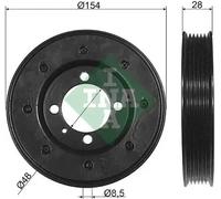 Crankshaft Pulley with vibration damper 544 0081 10 INA for OPEL ASTRA H Van