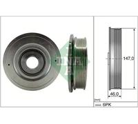 INA 544 0094 10 Crankshaft pulley