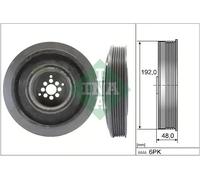 INA Crankshaft Pulley 544 0102 10