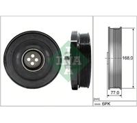 INA 544 0130 10 Crankshaft pulley