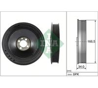 INA 544 0157 10 Crankshaft pulley