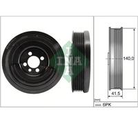 INA 544 0163 10 Crankshaft pulley
