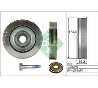 BELT PULLEY SET CRANKSHAFT 544 0173 21 FOR PEUGEOT EXPERT/Platform/Chassis/Van