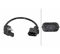 Hella Crankshaft Sensor 6PU 358 381-511, 12V, 3-pin connector, 165mm cable