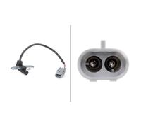 Hella Crankshaft Position Sensor fits Renault