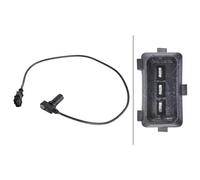 HELLA 6PU 009 163-981 Crankshaft Pulse Sensor 12V Voltage With 3 Pins Fits Audi