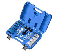 Crankshaft Seal Kit - Camshaft Seal Removal Tool, Hardened Steel Construction Multiple Adapters, Driver Set Compact Storage Case | Mechanic Tool for Truck Car Heavy Duty Engine Repair