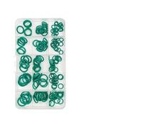 Crankshaft Seal O Ring FKM Sealing Washer 1/1.5/2.0/2.4/3.1 Oil-resistant High-temperature Corrosion Fluororubber Oring Oil Seal Replacement(FKM 150pcs)