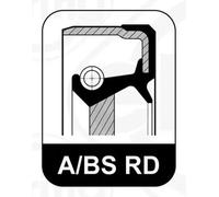 Crankshaft seal o-ring FPM (fluoride rubber) 056.900 ELRING for OPEL CHEVROLET