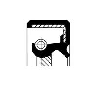 Crankshaft seal o-ring transmission sided FPM (fluoride rubber) 19036816B