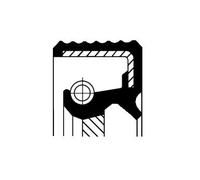Fits Peugeot Boxer Citroen Relay DJ5 2.5L 2446cc Crankshaft Seal Flywheel End