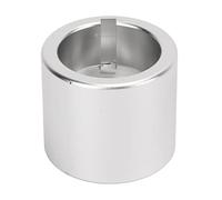 Crankshaft Turning Socket Tool, Silver Aluminum Alloy Crank Socket for SBC Small Block 5.7L 305 350 400 V8 Engines with 3/16in Keyway, Compatible with Ford and Oldsmobile