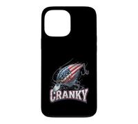 Cranky American Flag Crankbait Fishing Case for iPhone 13 Pro Max