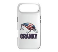 Cranky American Flag Crankbait Fishing Lure Case for iPhone Air
