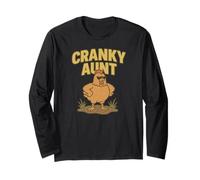 Cranky Aunt Grumpy Chicken Long Sleeve T-Shirt