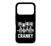 Cranky Car Engine Crankshaft Funny Car Mechanics Case for iPhone 17 Pro