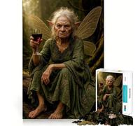 Cranky Wings ﹨u Cabernet Things 1000 Pieces Puzzles for Teenagers DownTime Game Smooth Connection Real Challenge Santa Surprise (38x26cm)