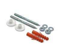 CranPlas Basin Wall Fixing Kit | Connects Basin to Wall Stud or Block | Easy Install for DIY & Pro Plumbers | Universal Outlet for UK Fittings | Push-Fit or Solvent Weld Pipes | Leak & Heat Tested