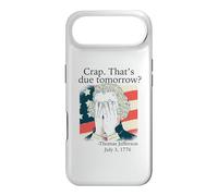 Crap That's due tomorrow? Jefferson July 3, 1776 Funny Meme Case for iPhone Air