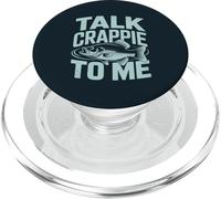 Crappie Fishermen Big Slab Talk Crapiie PopSockets PopGrip for MagSafe