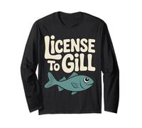Crappie Fishermen Pun Gill Big Slab Fish Long Sleeve T-Shirt