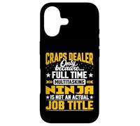Craps Dealer Job Title - Funny Craps Distributor Case for iPhone 17