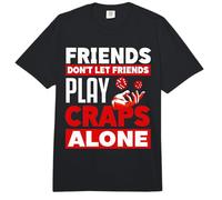 Craps dice Game Funny Craps Comfort Colors Adult Heavyweight T-Shirt