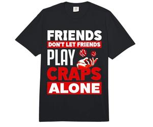 Craps dice Game Funny Craps Comfort Colors Adult Heavyweight T-Shirt