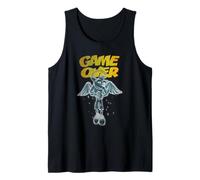 Crash Bandicoot Game Over Angel Vintage Video Game Tank Top